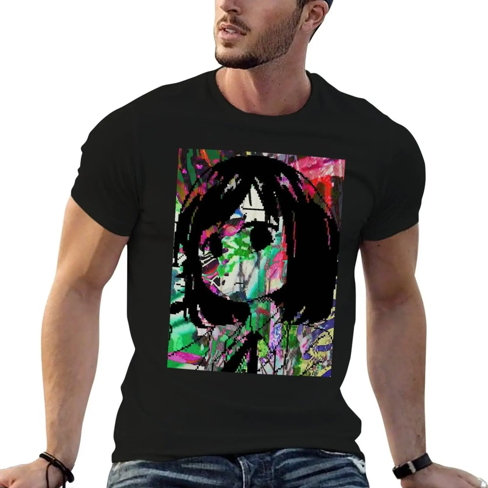 

man graphic anime t for T-Shirt shirts tshirt Sewerslvt