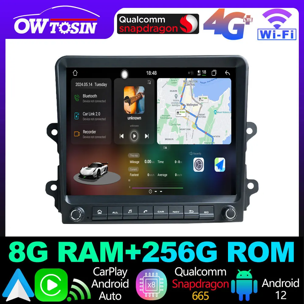 4G WiFi Android 13 12G+256G Car GPS Radio Autoradio For Porsche Cayman Boxster 981 911 991 718 PCM 3.1 PCM4.1 CarPlay DSP Audio