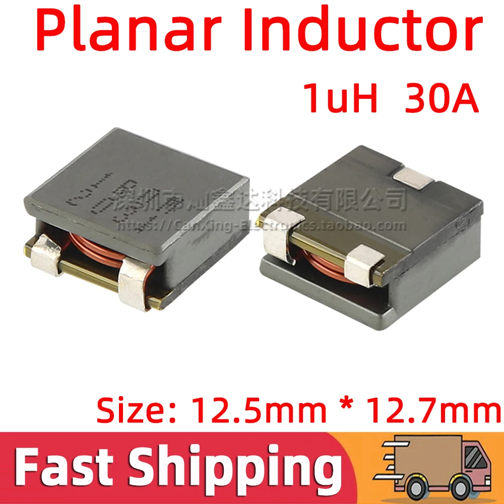 

5pcs MHW1306SG1R0M SMD SMT Power Planar Inductor Inductance 1uH 30A High Large Current Flat Copper Filter