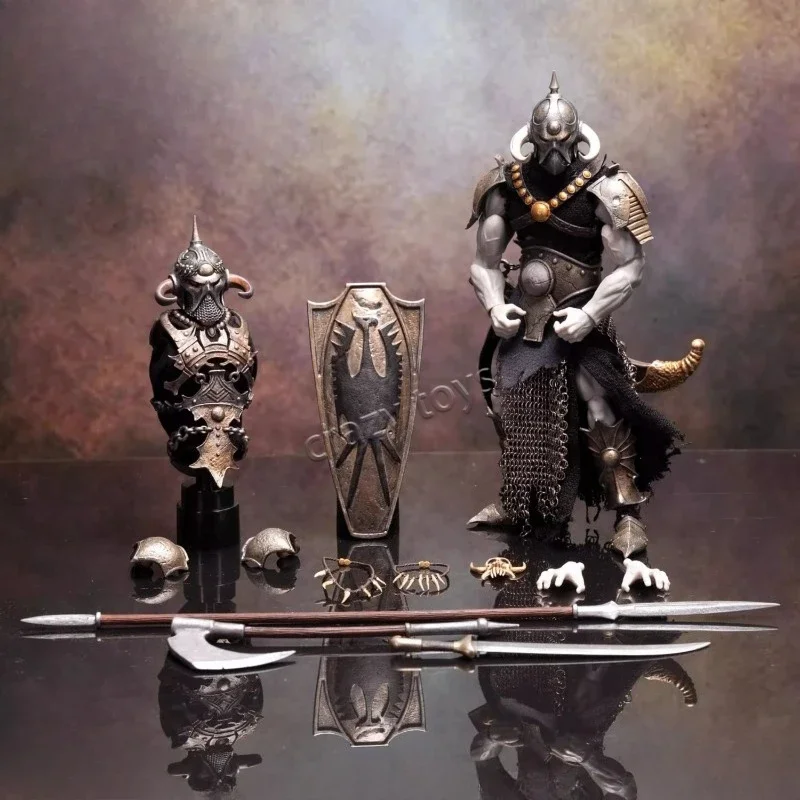 【In Stock】Omen Studio 1/12 Scale Savage Furnace Death Dealer High Detail Movable Joint Collectible Action Figure Model Toy Gift