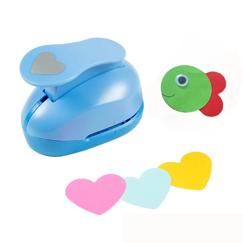 5cm large Heart  DIY hole punch Craft Scrapbooking Handmade Cut Card For DIY Gift Card Paper Puncher