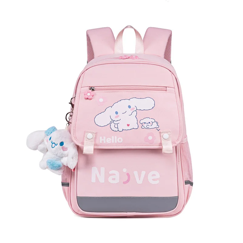 Schoolbag for girls, junior and senior high school students, large capacity, versatile, INS, cute cartoon, sweet girl backpack