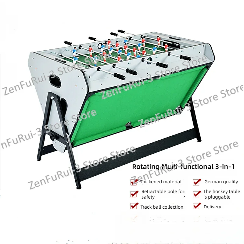 Air Hockey Table Multi-Functional Adult Football Table Tennis and Billiard Table