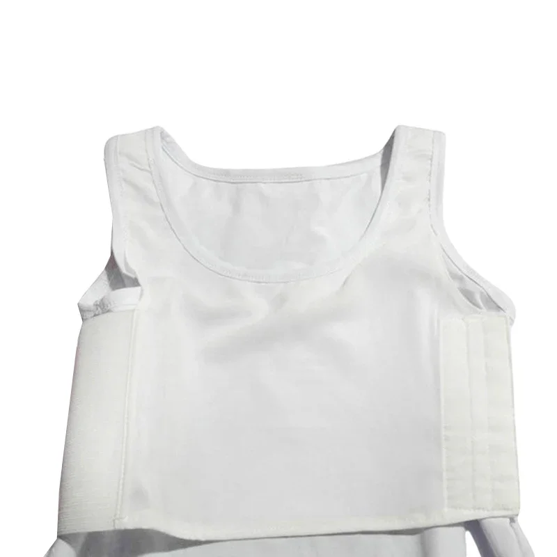 HaleyChan Plus Size Women's Chest Binder Tomboy Trans Lesbian Transgender FTM Vest Tank Top Bodice Corset  (Can Be Worn Outise)