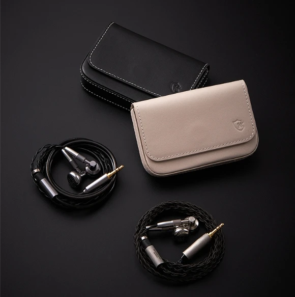 Ksearphone Temeprament DM7Ti DM7 Auriculares audiófilos con monitor de música HiFi plano con doble imán