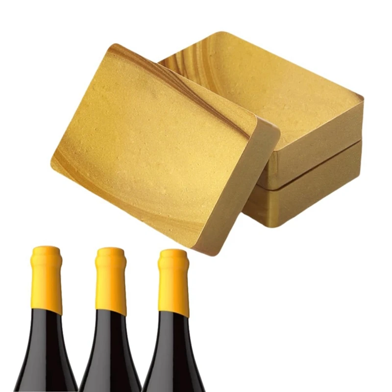 Bottle Sealing Wax Blocks - Resilient And Versatile Bottling Wax For Wine, 4 Wax Nuggets 0.5Lb With PTFE-Tape