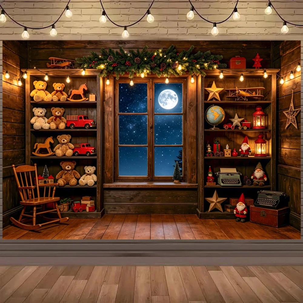 Fundo Fotográfico de Natal Vin - Toys Background For Kids avaliação e preço