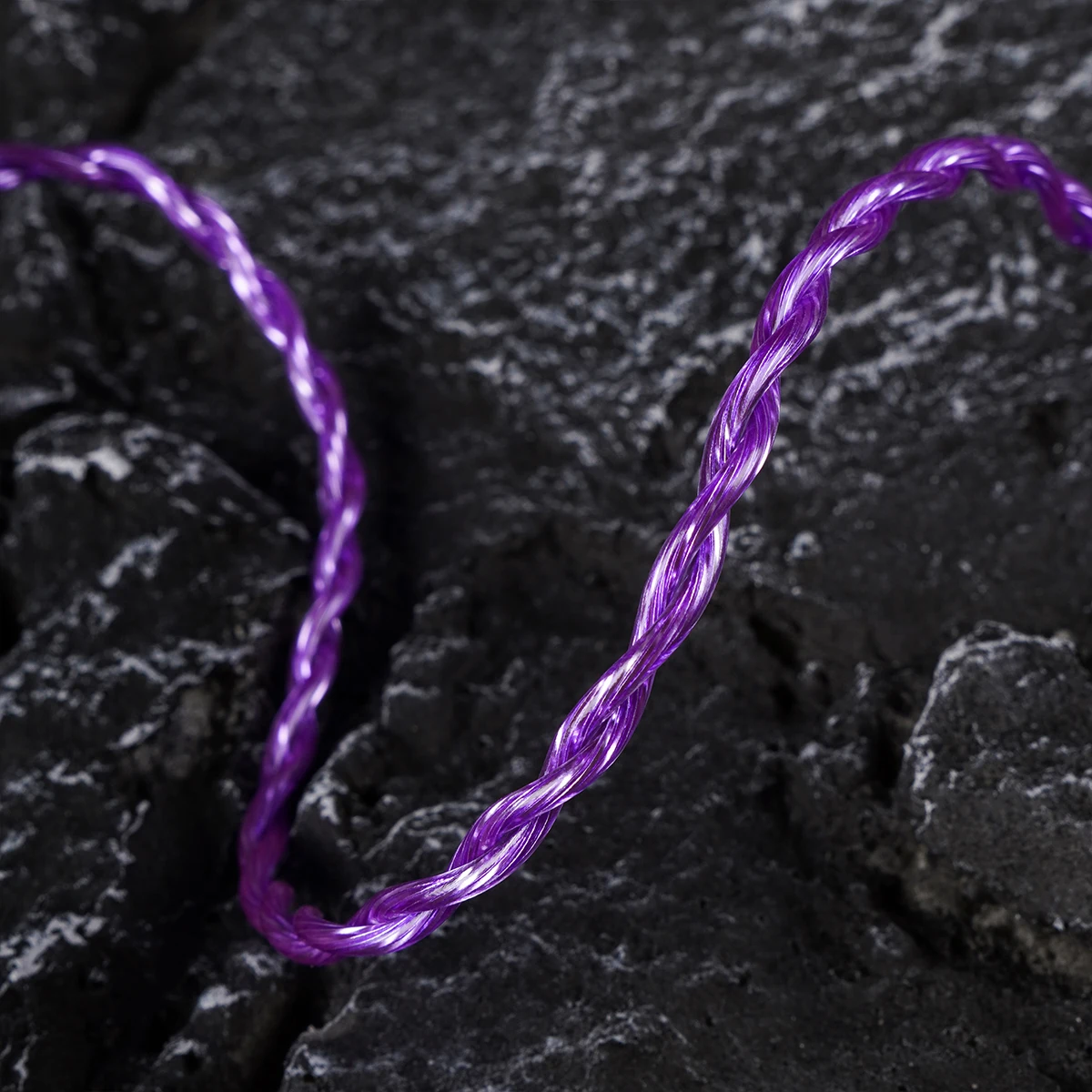 NiceHCK PurpleMoon Earphone Cable 7N Flat Silver Plated OCC Upgrade Wire MMCX/0.78 2Pin for DARK SABER Volür PINK LADY S12 Pro