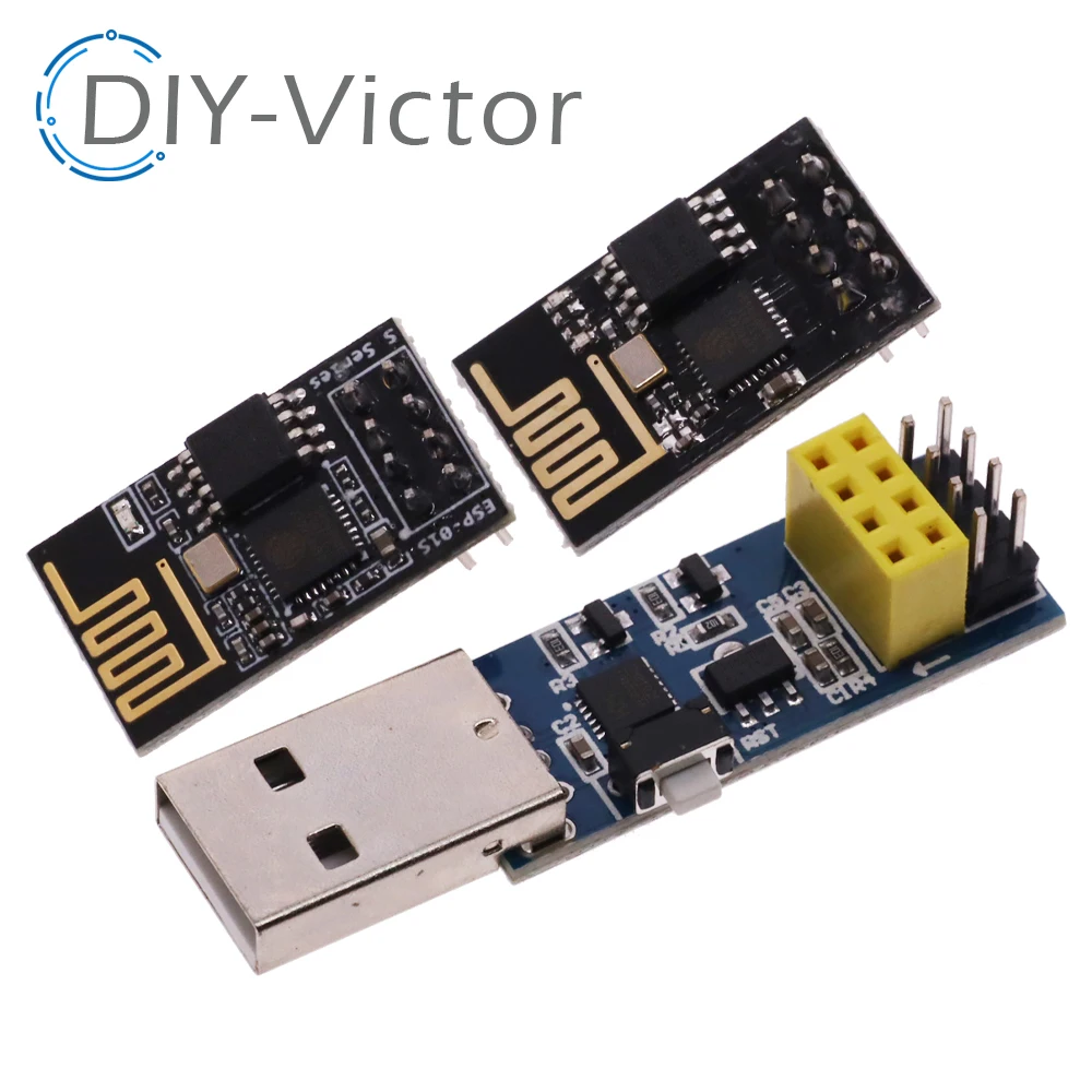 Adopted CH9102 serial port chip ESP8266 ESP-01 ESP-01S Module WIFI Wireless Sensor Switch Relay  Programmer Adapter For Arduino