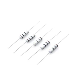 50pcs Metal Oxide Film Resistor 1 Watt 1W 10 12 15 18 20 22 24 27 30 33 36 39 43 47 51 56 62 68 75 82 91 R E Ohm