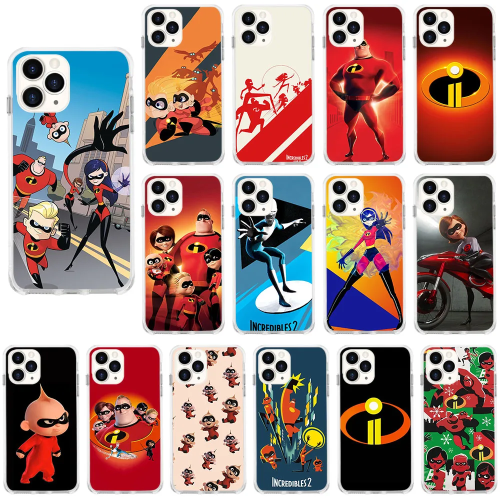 TV-26 The Incredibles Soft Case for Tecno Camon Spark Go 7 7P 7t Pro 8 8P 16 17 17P 8C 5 6 AIR