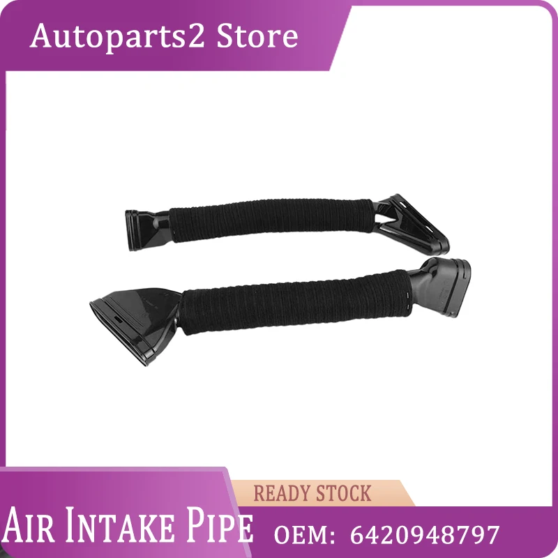 

6420948797 1 Pair Car Air Intake Pipe for Mercedes Benz ML350 GLS350 GL350 GL500 ML300 6420946797 6420948897 6420946897