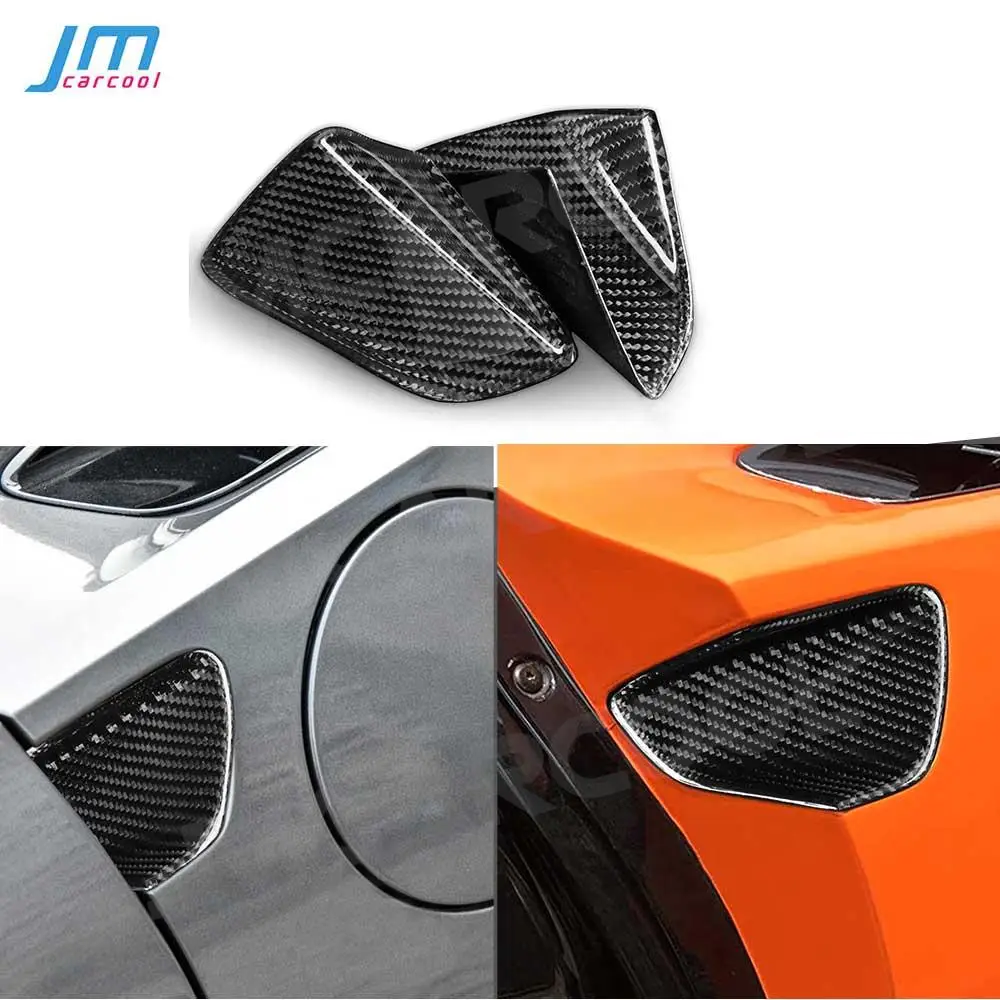 

Carbon Fiber Car Door Handle Covers Frame Trim Decorative Parts for Chevrolet Corvette 2014-2019 Car Styling