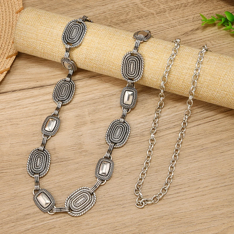 Vintage Fashion Metal Waist Ch - Women Accessories Pk ulasan dan harga
