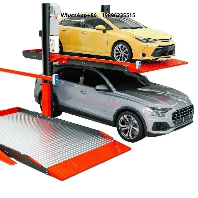High-quality Double Cylinder Hydraulic 2-post 2700kg Lifting Capacity Easy Control Car Lift