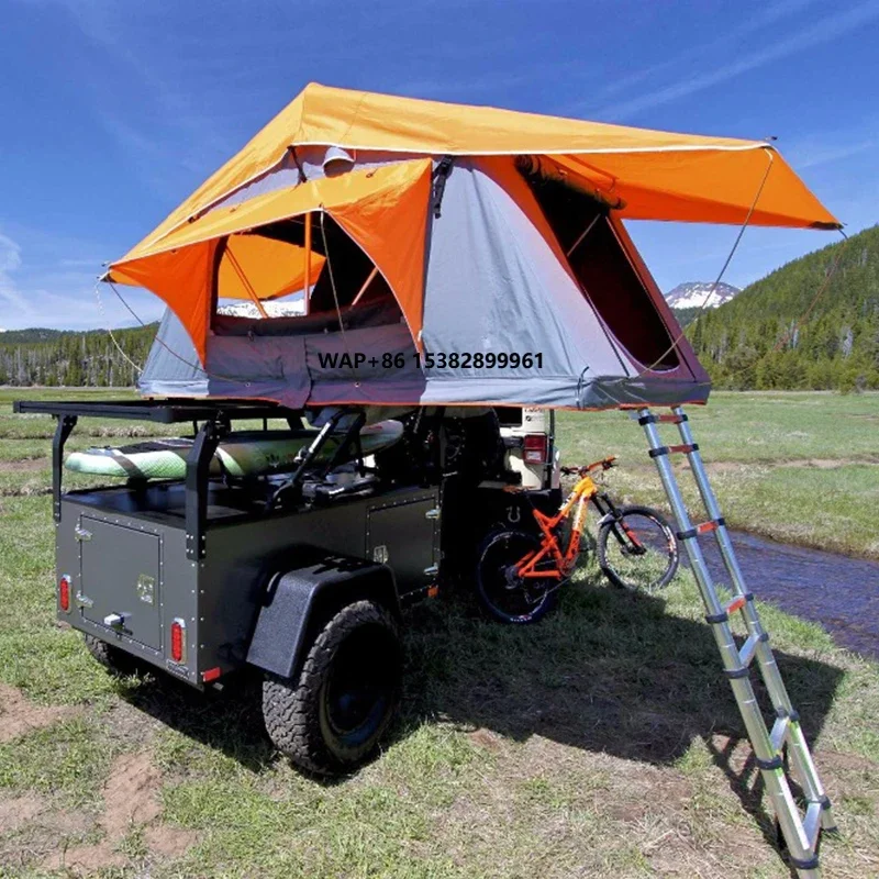 

Camping Hard Shell Roof Truck Style Car Top Truck Rooftop Tent 4x4