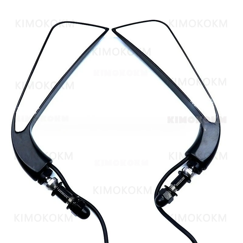 Suitable for General High-end Modified Motorcycles Harley with Flowing Lights Rearview Mirror Accessories and Reversing Mirrors