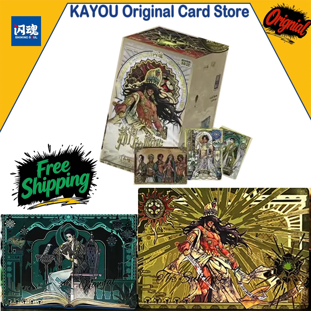 Tarjetas de juego Shining Soul Sudan Eternal Trial Holy Light, colección premium Vol.2, regalos de juguete, caja original