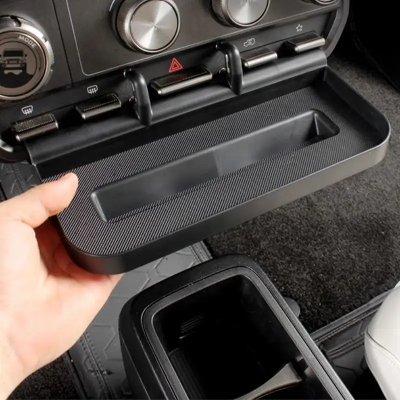 1Pcs Center Console Storage Box Expansion: Rack Easy Installation Anti Slip Interior V23 ICAR