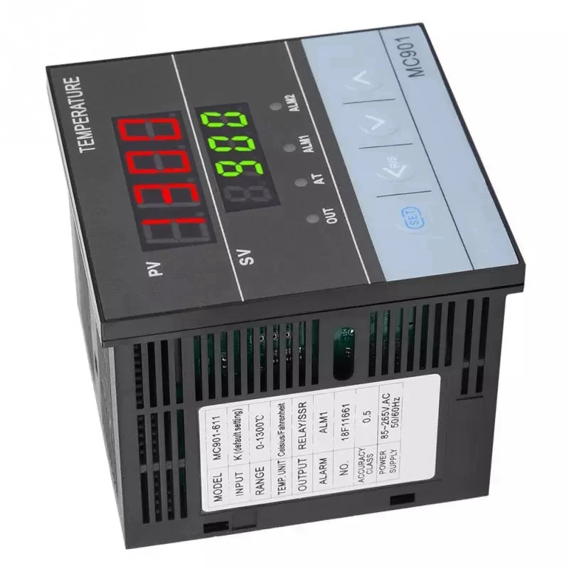 SINOTIMER MC901 Digital Waterproof PID Temperature Controller K Type PT100 Sensor Input Relay SSR Output