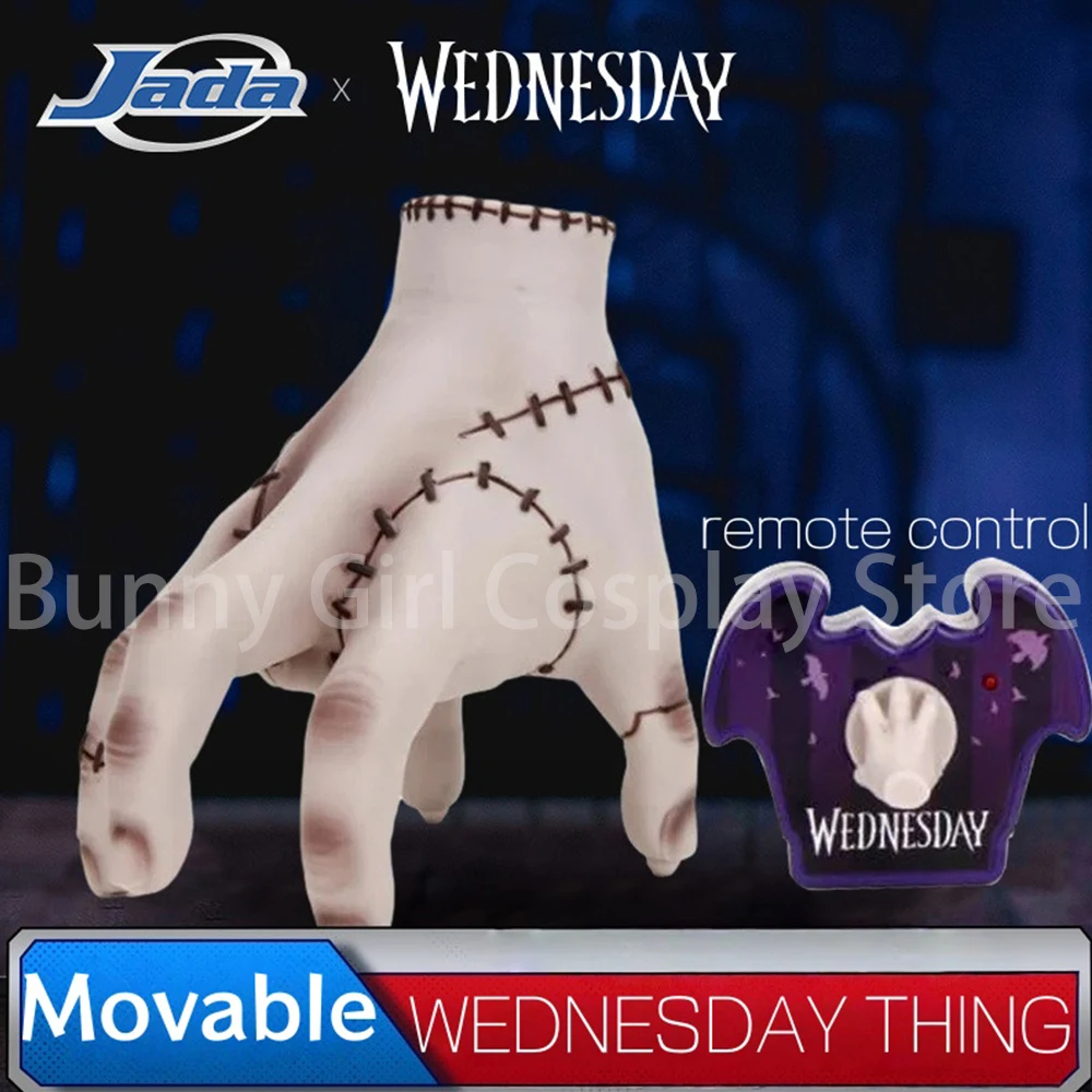 

Игрушки Jada Electric THING Среда Семья Аддамс Аниме Фигурка Среда Модель с дистанционным управлением Игрушки Подарок на Хэллоуин для друзей