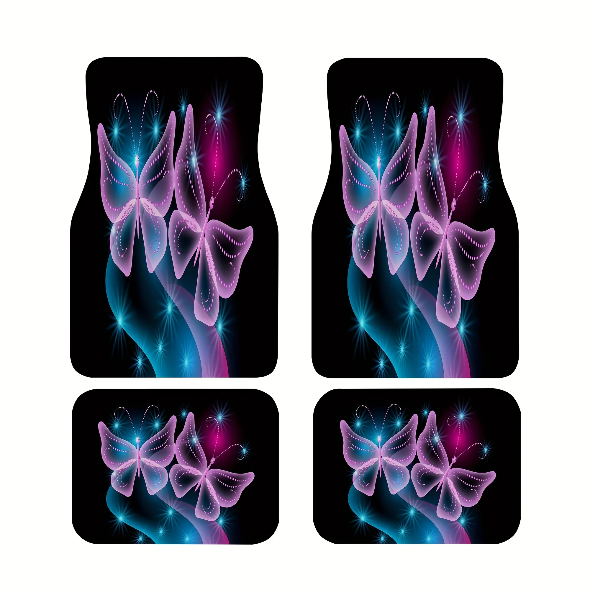 

Фантазия, мечта, леопардовый принт, различные автомобильные коврики с принтом в странном стиле, комплект из 4/5 шт., автомобильные коврики, аксессуары для интерьера на весь день