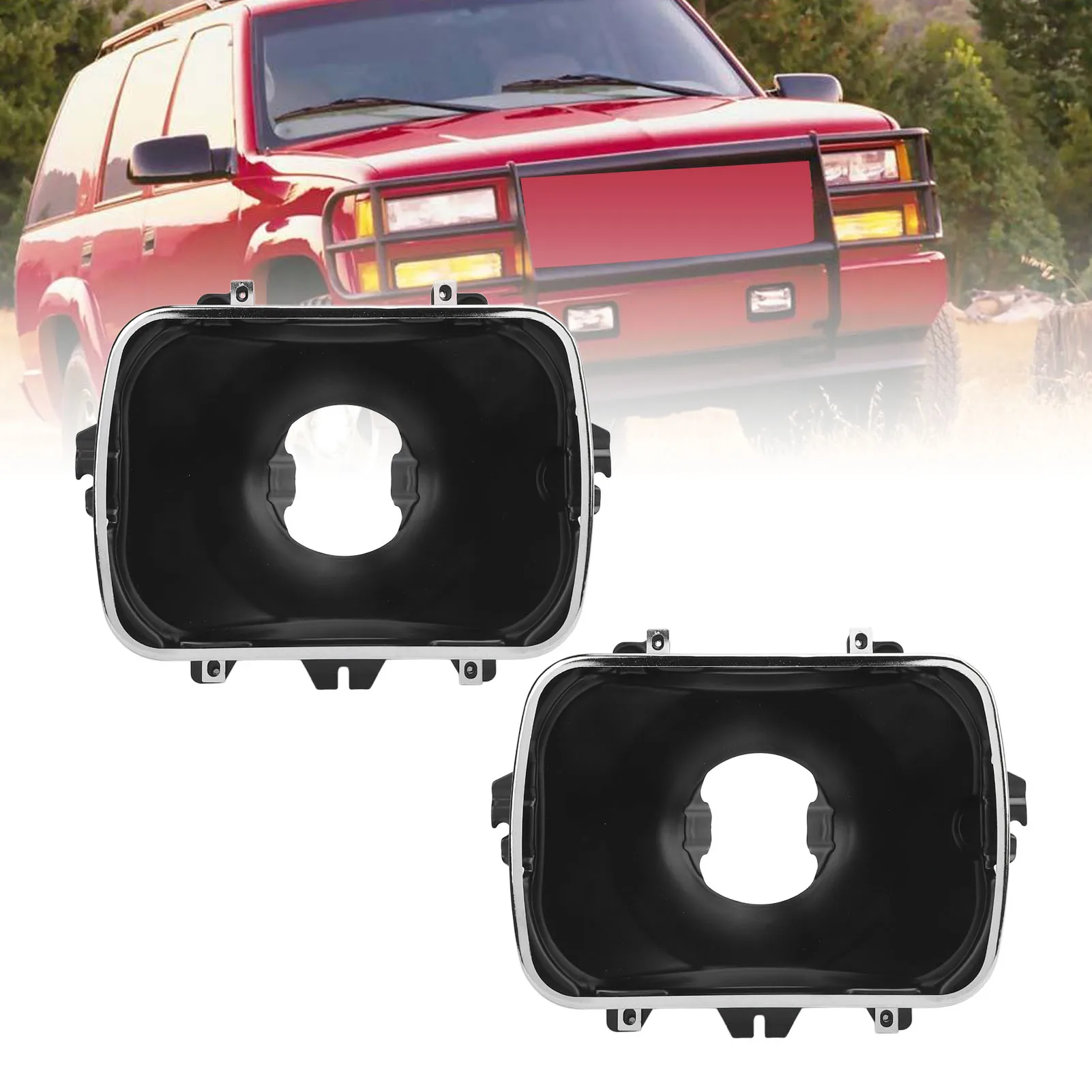 

5966249 Комплект ковша для фар 5X7, сильная поддержка 42437, металлическая OEM-стандартная замена для Express 1500 2500 3500 5968095 5969466