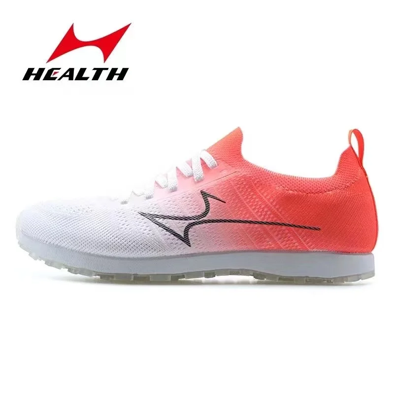 Health Men Women Professional Knitting Marathon Shoes Track and Field Ultra Light Speed Training Standing Long Jump Sneakers