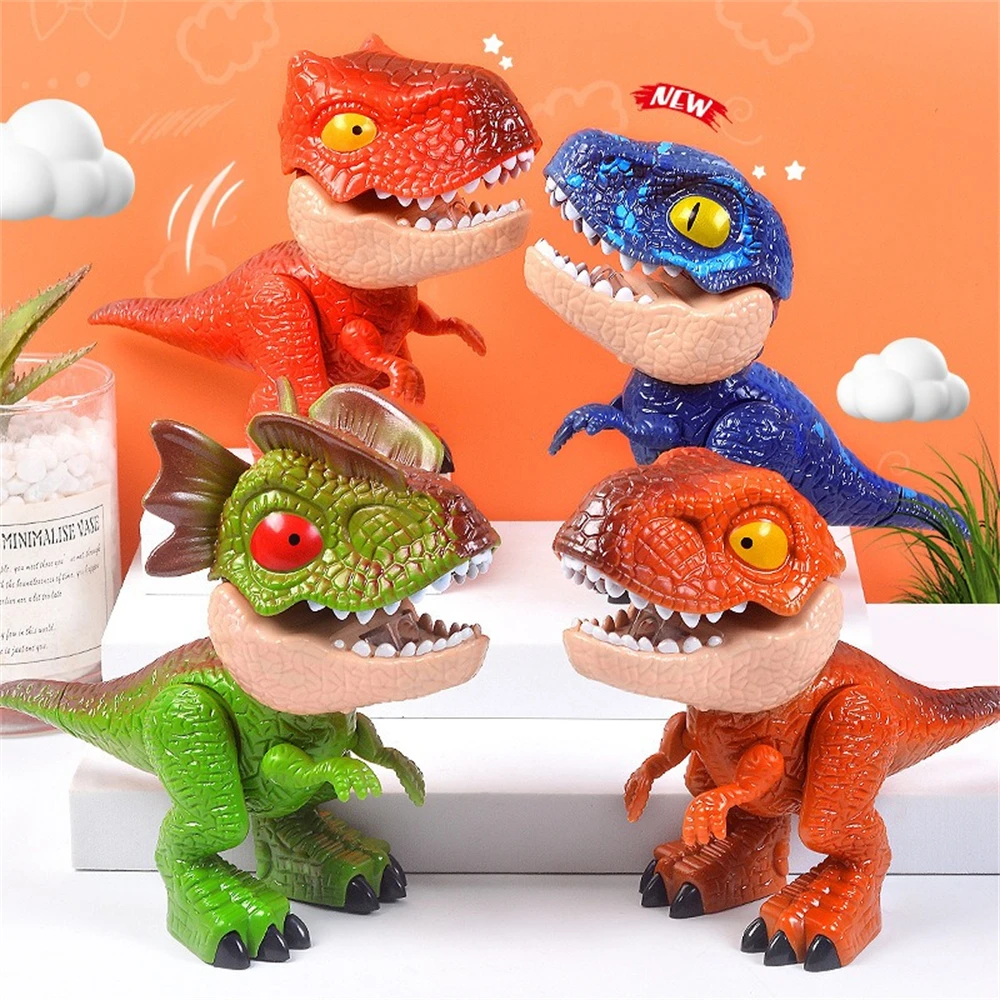 

5 in 1 Dinosaur Stationery, Funny DisassemblingToy, Included Eraser Ruler Pencil Sharpener Staple,for Students or Kids Baby