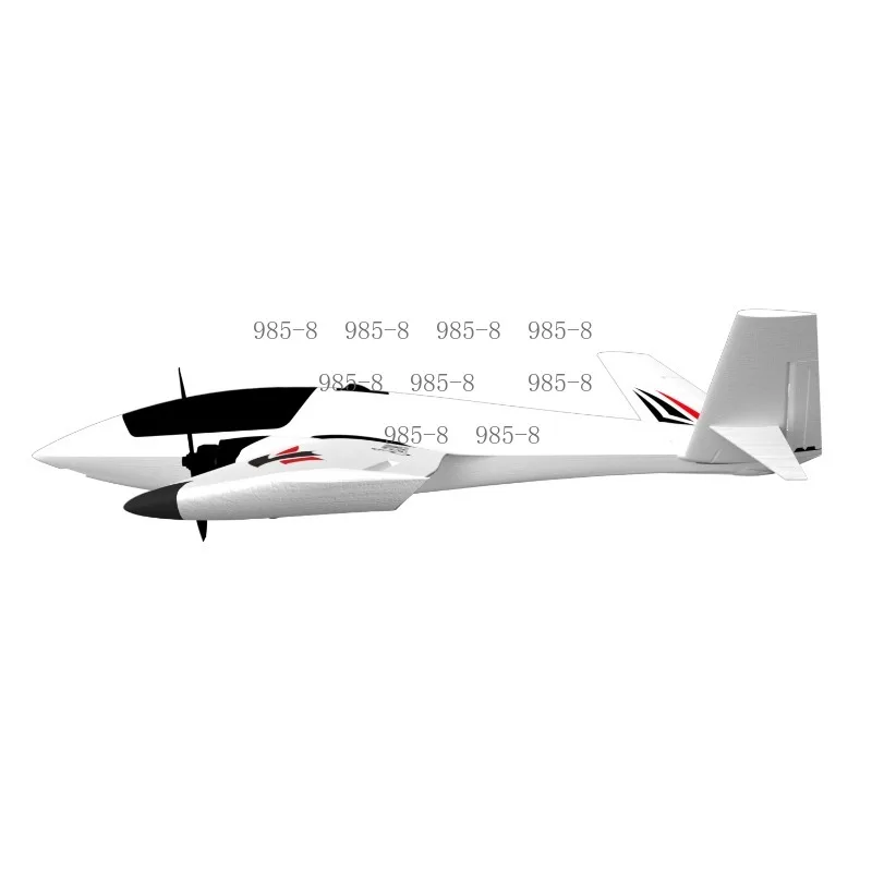 V-tail Dual Motor Fixed Wing RC Plane Hobby Toy Outdoor Radio Controlled Flying Model