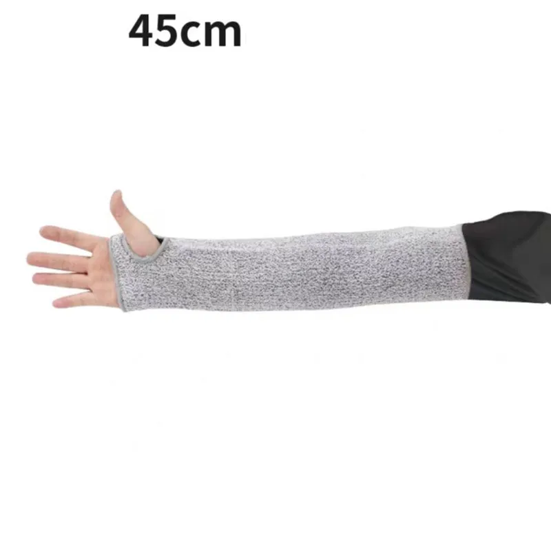 1/2 Stück Level 5 HPPE Schnittfester, durchstichfester Arbeitsschutz-Armmanschettenschutz Schnittfester Armmanschettenüberzug ED-Versand