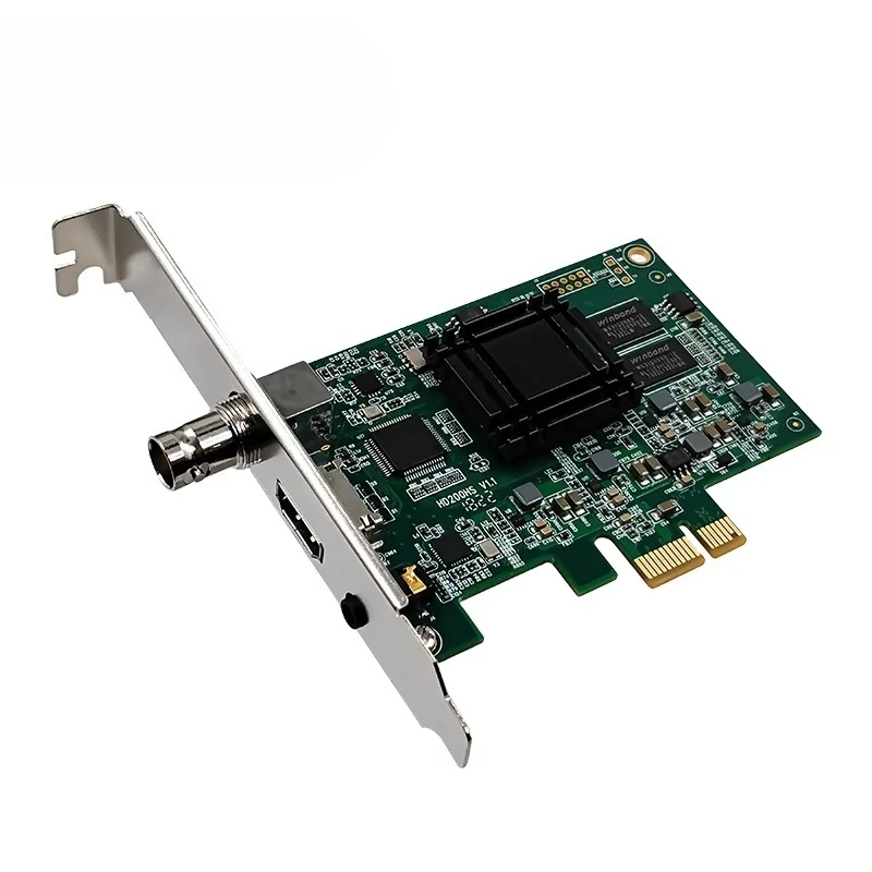 High-performance 1080p for HDMI SDI analog audio PCIe video capture DVR cards