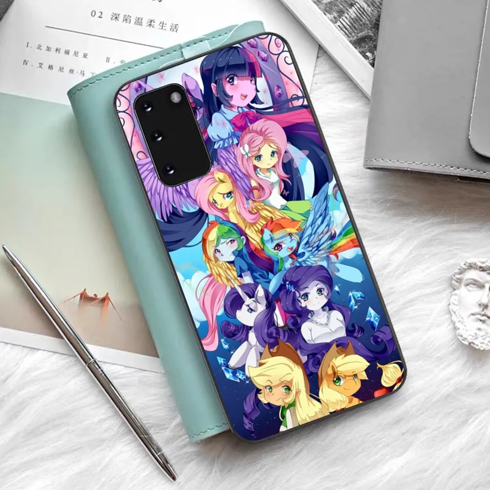 Cartoon M-My L-Little P-Pony Phone Case For Samsung S 9 10 20 21 22 23 30 23plus lite Ultra FE S10lite Fundas