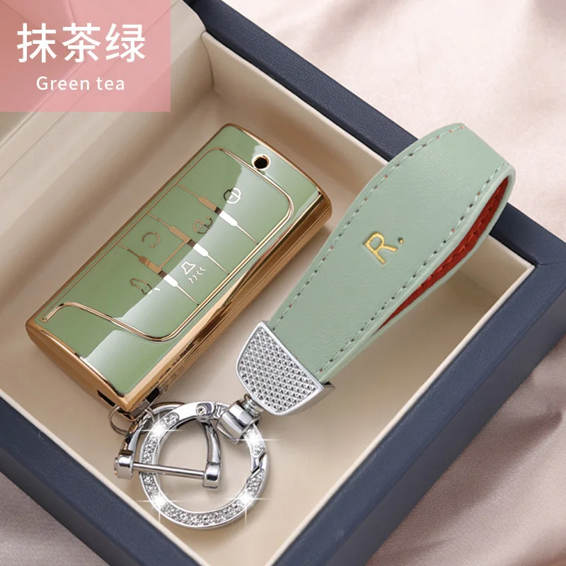 New TPU Car Key Case Cover Protect Shell Bag For GAC Trumpchi GS4 GM8 GA3 GA6 SGS7 GA4 GS5 GS3 Legend GS8 Auto Accessories