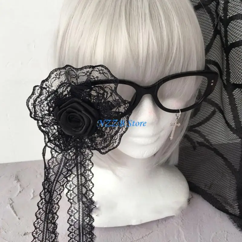 T21F أنيمي Cosplay Costume Costume يعبر نظارات نظارات نظارة مضحكة #5