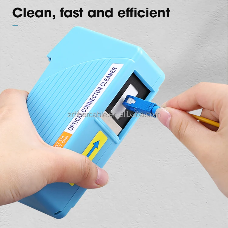Cleaning Tool SC ST FC MU LC DIN Fiber Optical Cleaner Ferrule Fiber Optical Cleaning Tool Box
