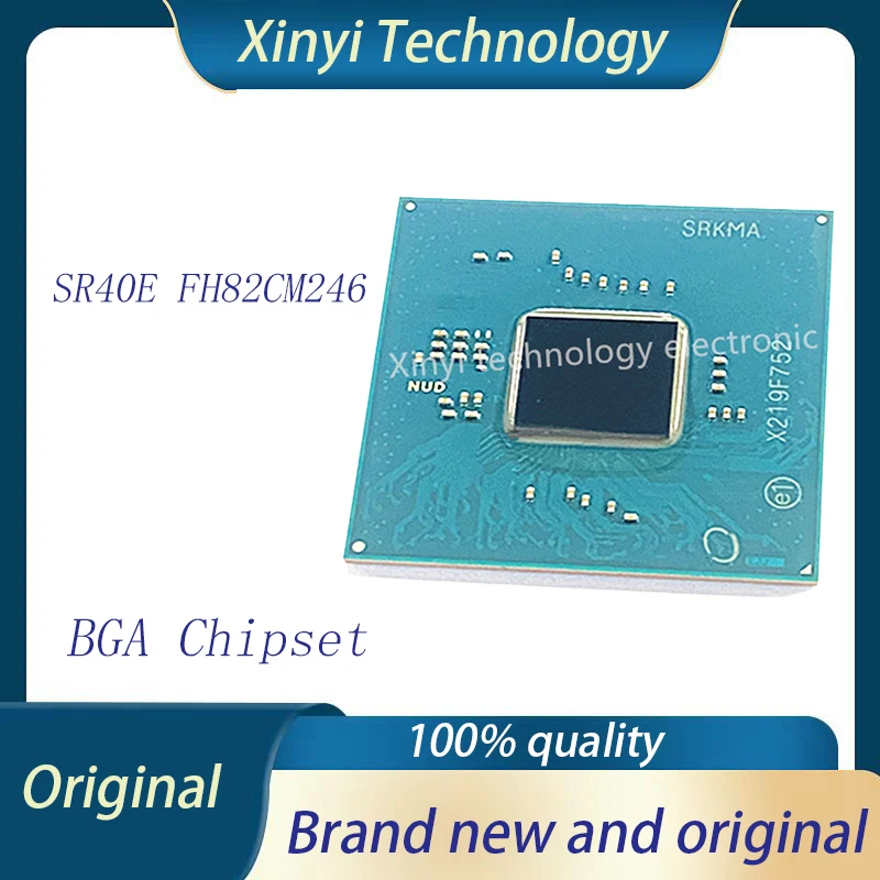 100% test BGA FH82CM246 SR40E cpu bga chip reball with balls IC chips