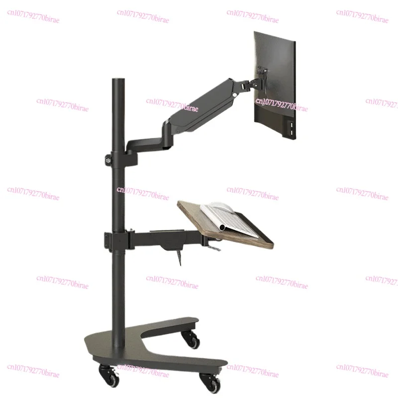 

Computer Monitor Suspension Bracket Robotic Arm Lifting Table Mobile E-sports Cockpit Multifunctional Workbench