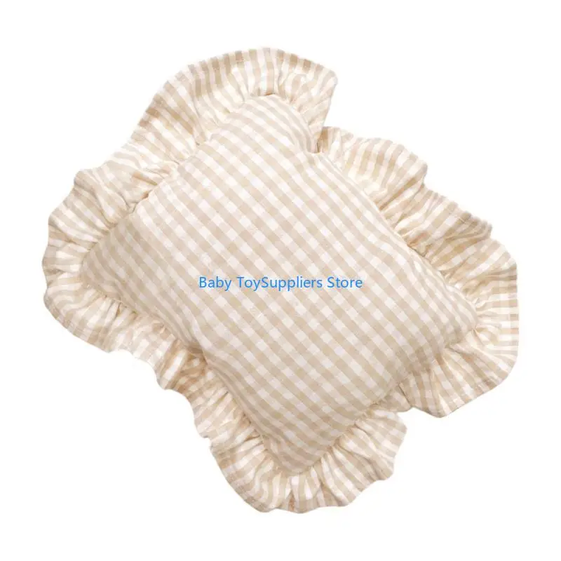 R1WF Nordic Baby وسادة صغيرة 28x34cm تصميم وسادة مسند رأس مريح لخليجي الأسرة وغرفة الأطفال
