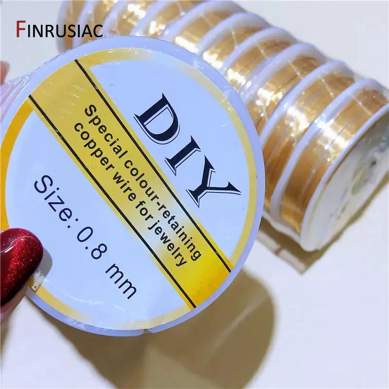 14K Gold Plated Copper Wire For Jewelry Making,Beading Wire Jewelry Cord String Wire For DIY Jewelry Materials Accessories