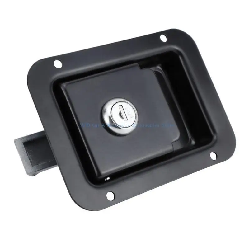 L5BC Metal Door Lock Entry Handle Latches Adjustable Door Lock Trailer Accessory for Travel Trailer & Secure Installation