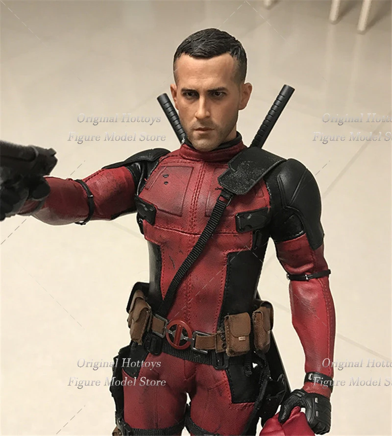 نحت رأس ديدبول للرجال ، نموذج شخصية الحركة ، نحت رأس ديدبول ، تيري رينولدز ، تناسب 12 "، مقياس ، متوفر