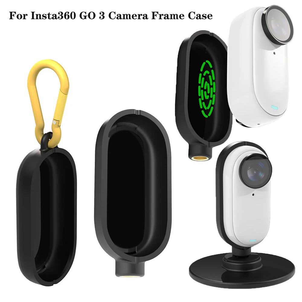 

Camera Frame Case for Insta360 Go3 Anti-Shake Action Camera Body Protection Magnetic Farme Bezel for Insta360 Go 3 Accessories