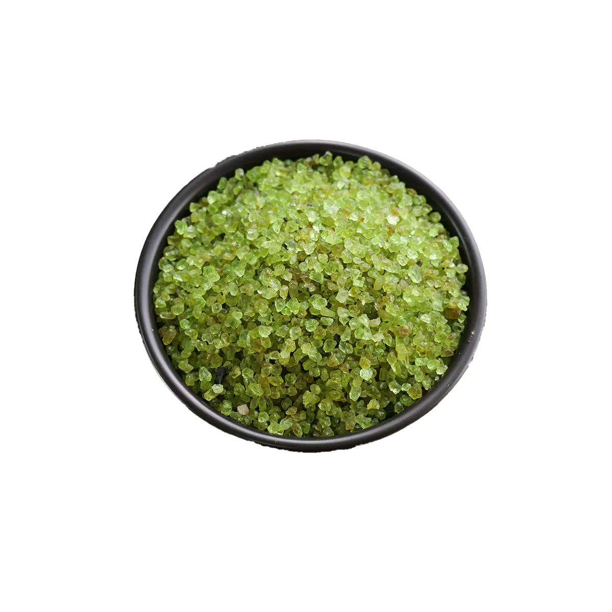 AliExpress Other 100g Natural Crystal Green Olivine Gravel Fish Tank Flowerpot Landscaping Sand Painting Small Particle Loose Gravel Decoration