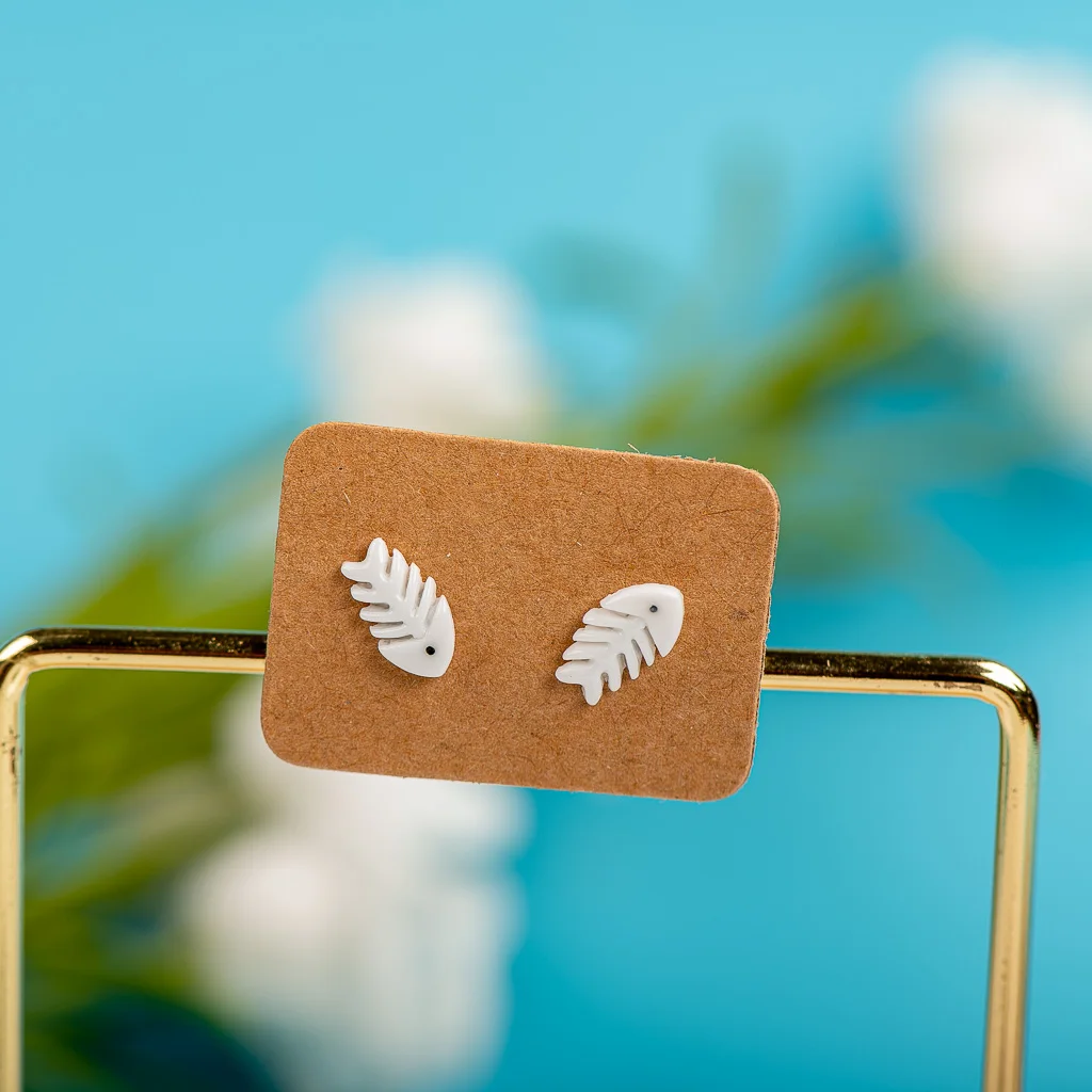 Porcelain Multicolor Ceramic Earrings Anti-allergic Cartoon cute little animal jewelry  #LY529 серьги 2021 тренд аниме серьги