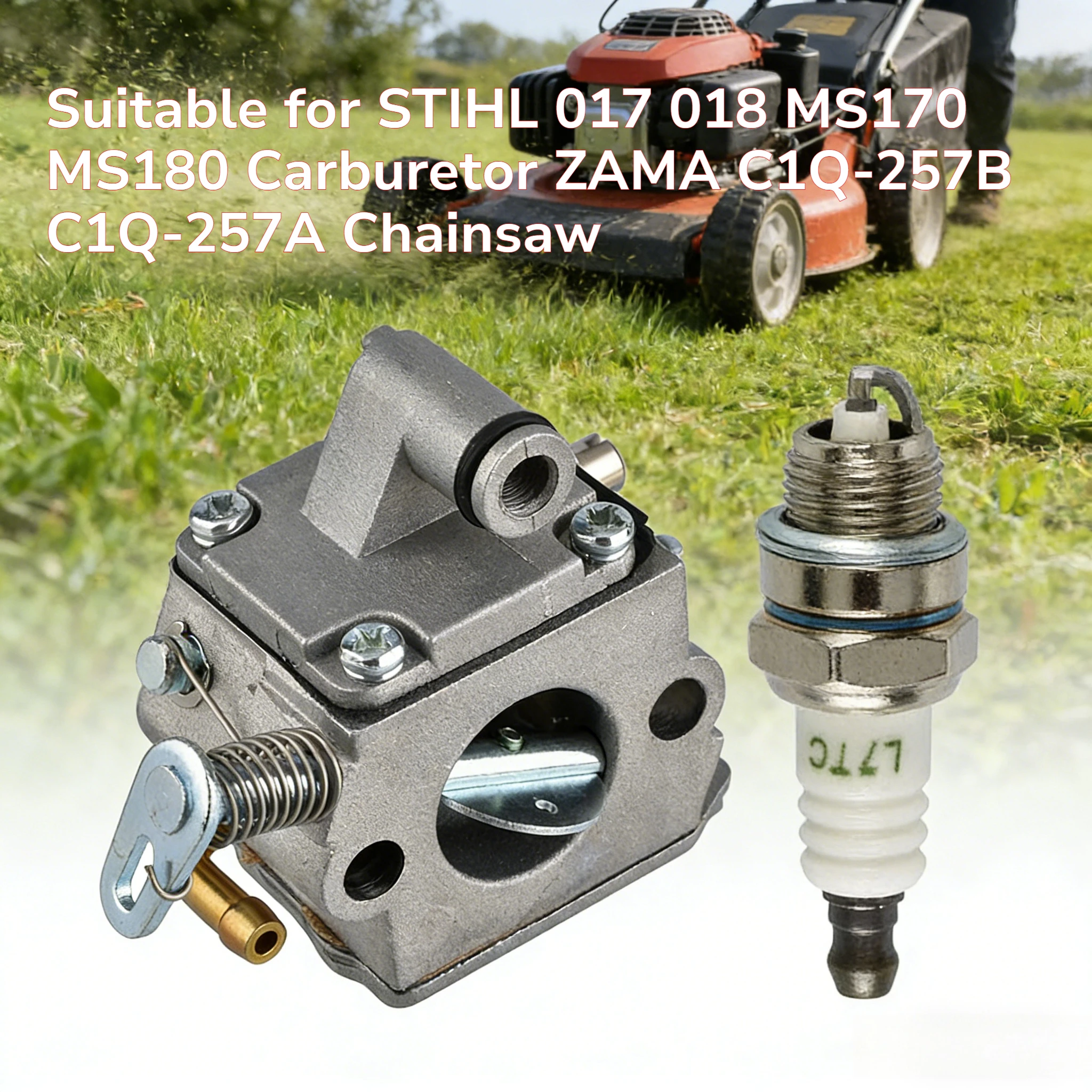 

Карбюратор ZAMA C1Q-257B C1Q-257A для бензопил STIHL 017 018 MS170 MS180, Briggs & Stratton, Einhell Gx200 (для газонокосилок)