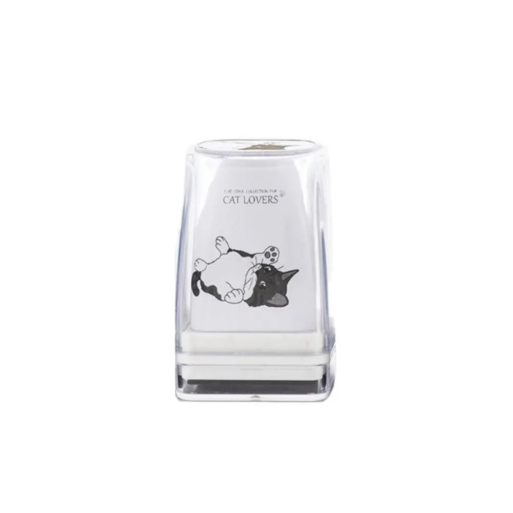 Animal Pattern Cat Decoration Stamp DIY Craft Hand Account Pet Cat Stamp Kawaii Junk Journal Cat Figure Seal