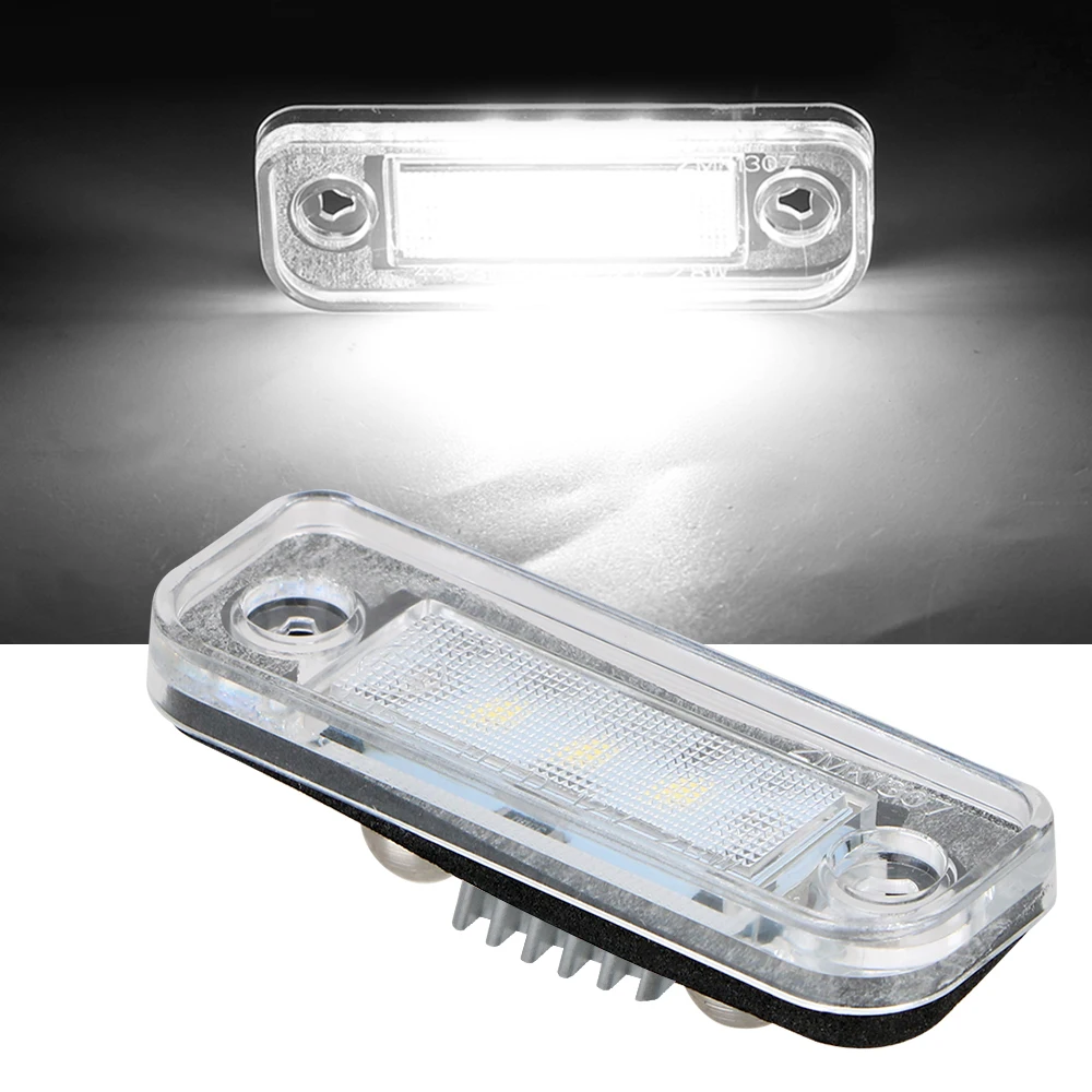 12V For Mercedes Benz W203 W211 C219 CLS SLK LED Taillights Rear Signal Lamp Car Licence Plate Lights Automotive Accessories