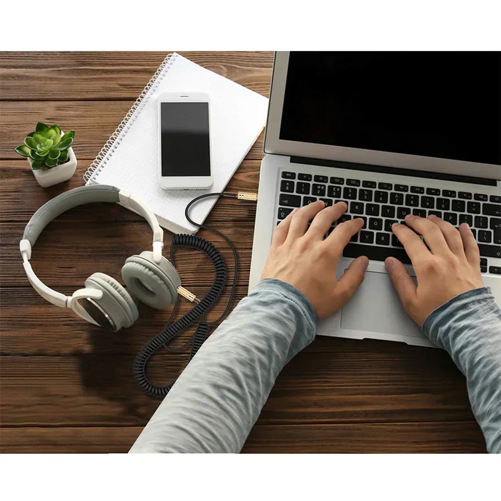 استبدال ملفوف تمديد كابلات الحبل ل Bose Sounddock المحمولة II III XT نمط الحياة V35 135 نظام الموسيقى الرقمية المتكلم