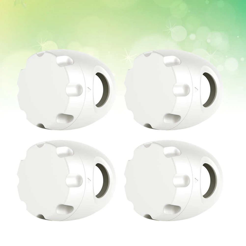 

Protectors Door Handle Lock Anti-collision Sleeve Closet Locks Child Safety White